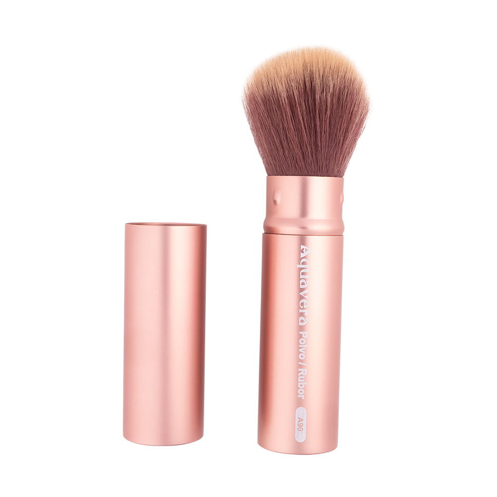 Brocha Retractable Polvo/Rubor A90 – Aquavera Cosmetics