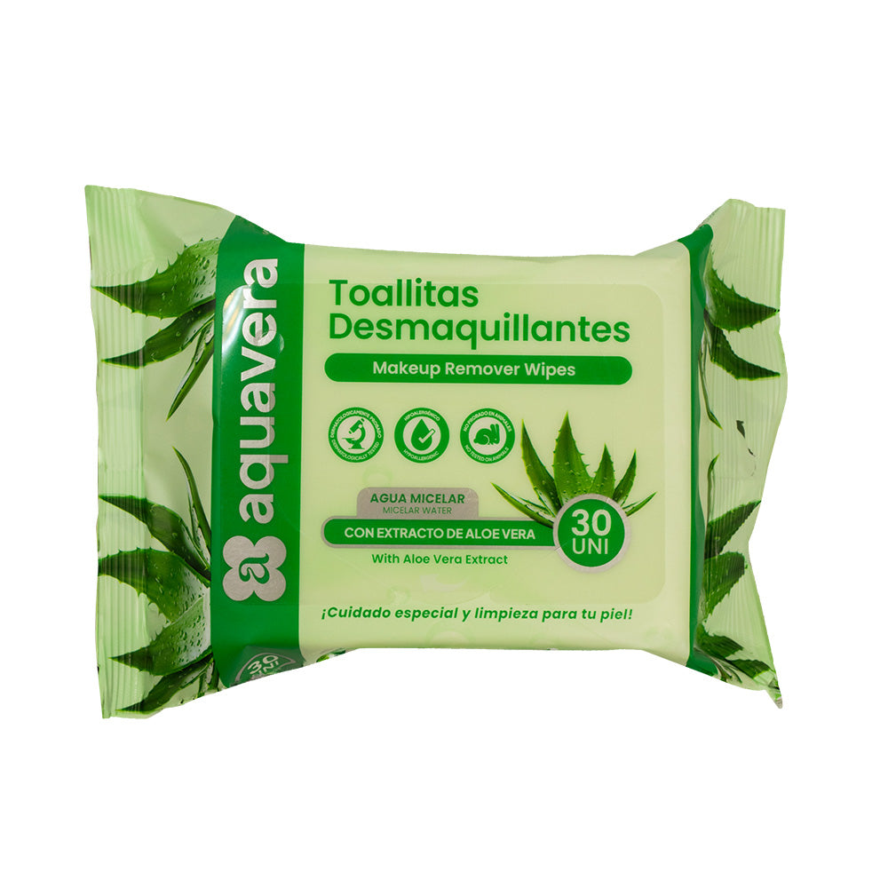Toallas Desmaquillantes Aloe Vera