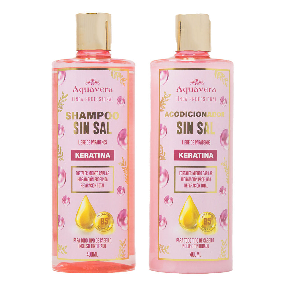Shampoo Conditioner Sin Sal – Aquavera Cosmetics