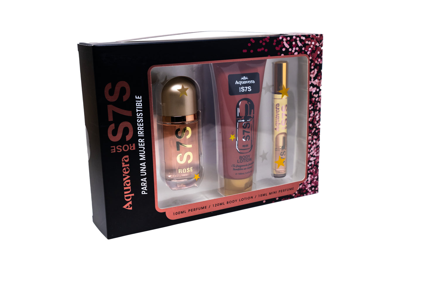 Set Perfume & Lotion S7S Rose