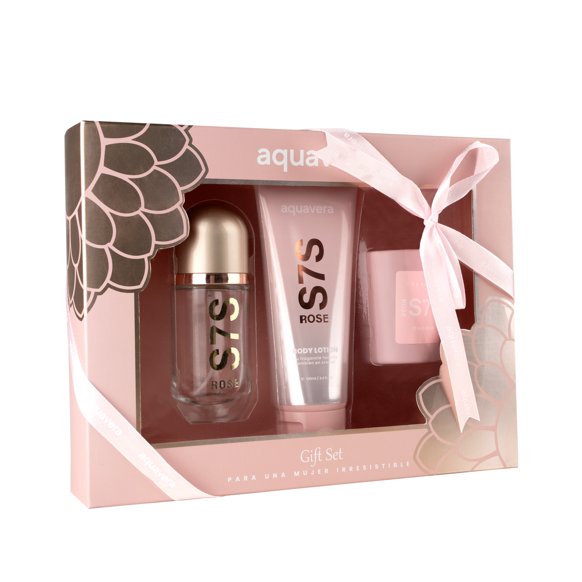 Set Perfume & Lotion S7S Rose