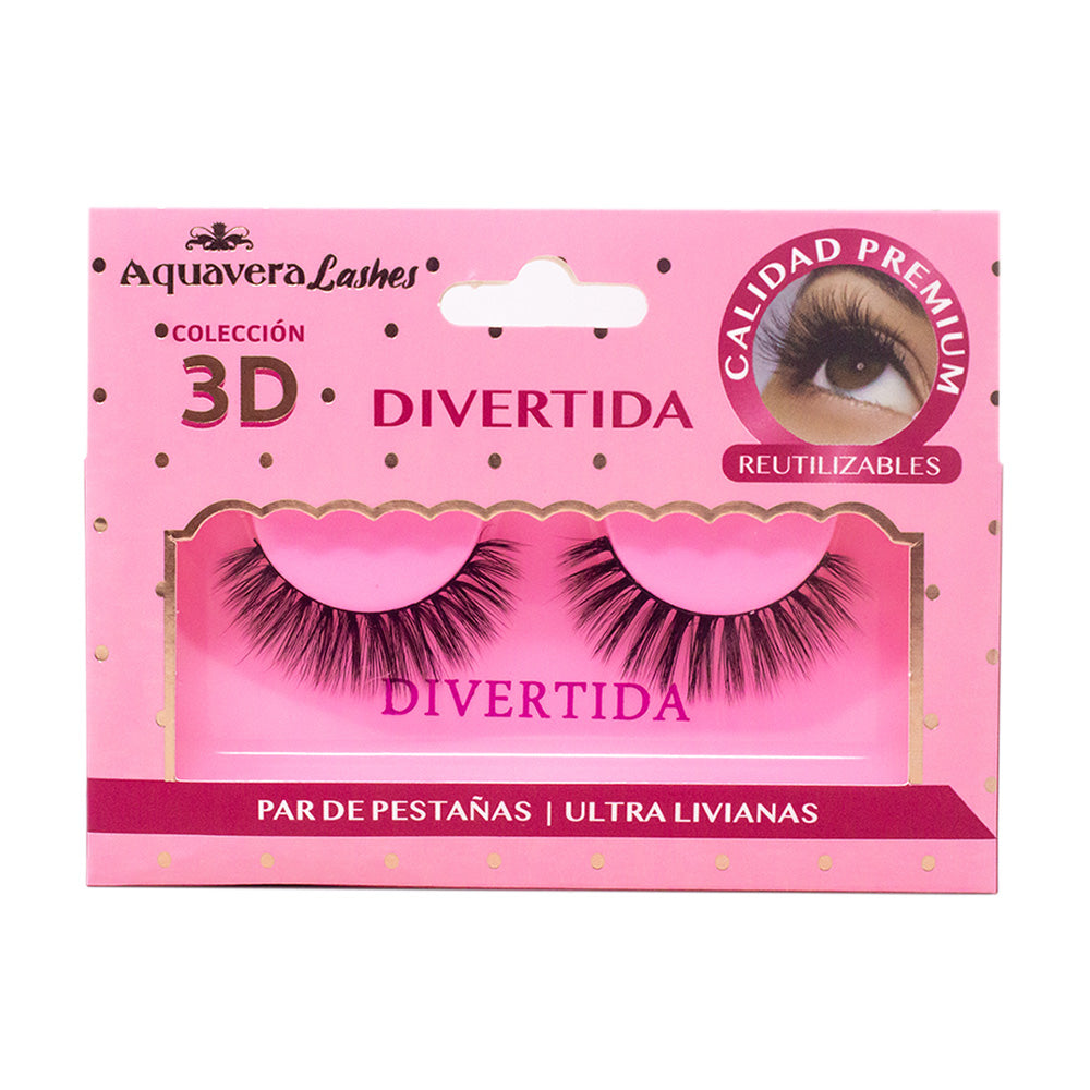 Par de Pestañas 3D Divertida