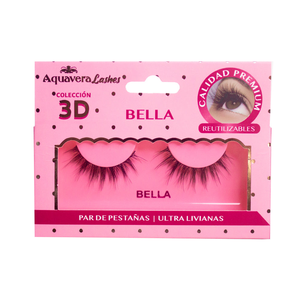 Par de Pestañas 3D Bella