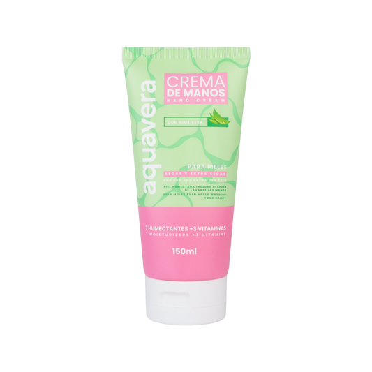 Crema de Manos Hidratante con Aloe Vera