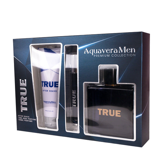 AquaveraMen - Set Perfume & Body Lotion True