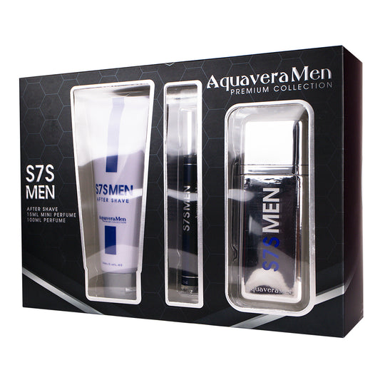 AquaveraMen - Set Perfume & Body Lotion S7S Men