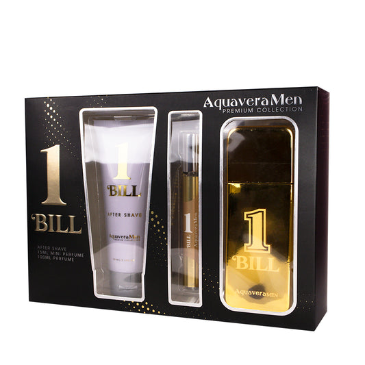 AquaveraMen - Set Perfume & Body Lotion 1 Billion