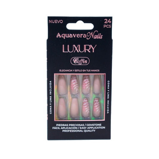 Uñas Postizas Luxury Coffin 12