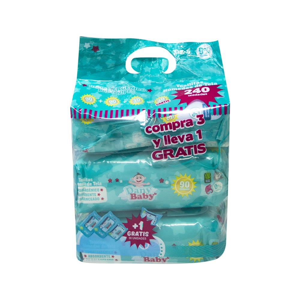 Wipes Dany Baby 4 PACK