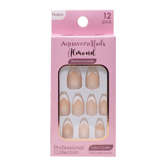 Uñas Postizas Modelo Almond 2
