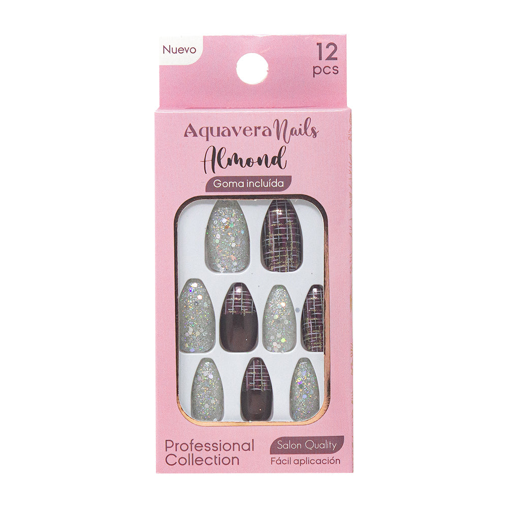 Uñas Postizas Modelo Almond 7