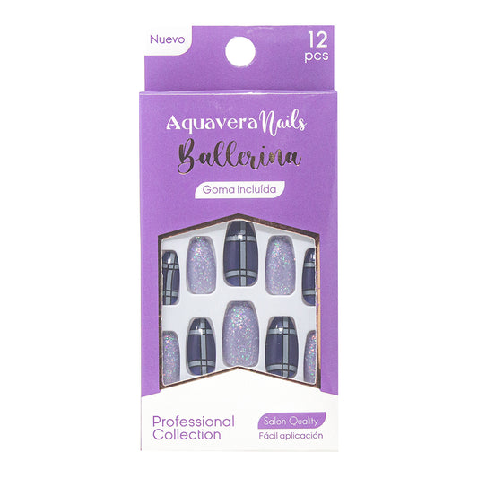 Uñas Postizas Modelo Ballerina 8
