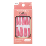 Uñas Postizas Modelo Coffin  4