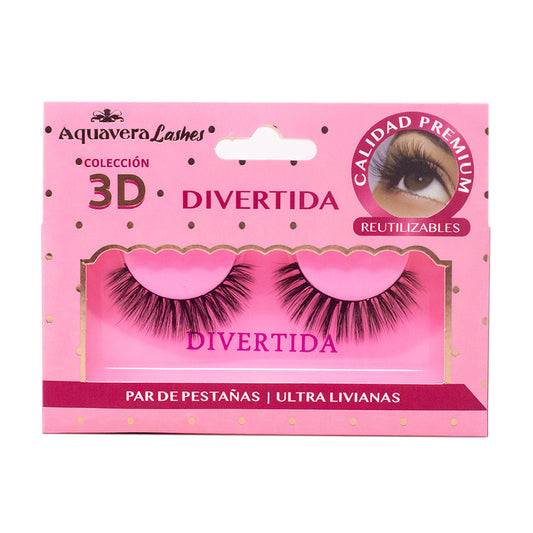 Par de Pestañas 3D Divertida