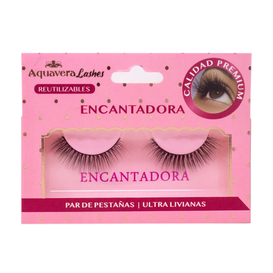Par de Pestañas Naturales Encantadora