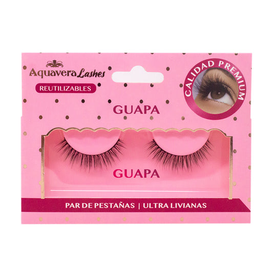 Par de Pestañas Naturales Guapa