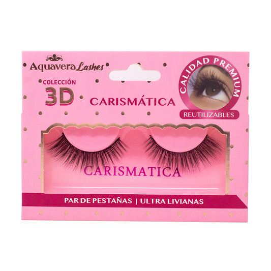 Par de Pestañas  3D Carismática