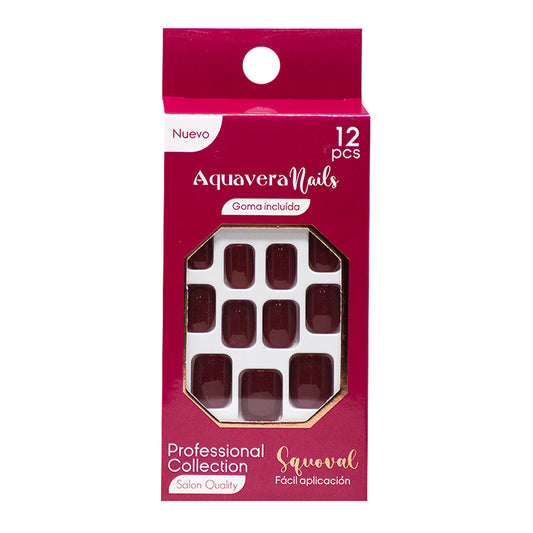 Uñas Postizas Modelo Squoval 1