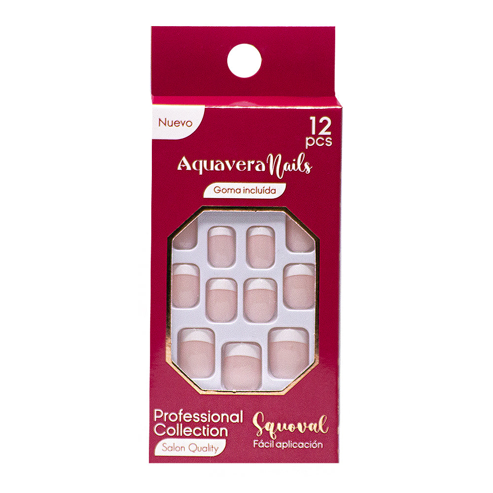 Uñas Postizas Modelo Squoval 5