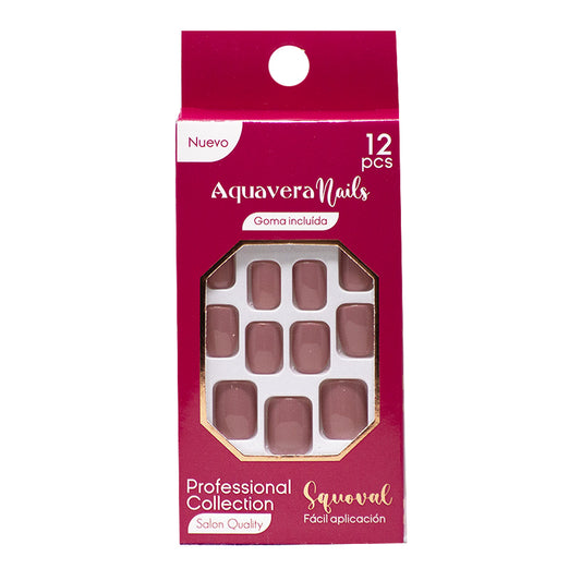 Uñas Postizas Modelo Squoval 6