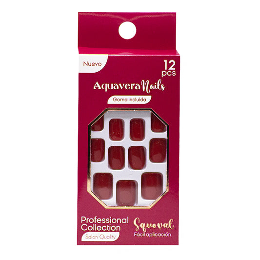 Uñas Postizas Modelo Squoval 7