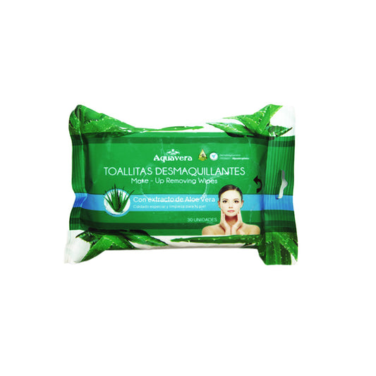 Toallas Desmaquillantes Aloe Vera