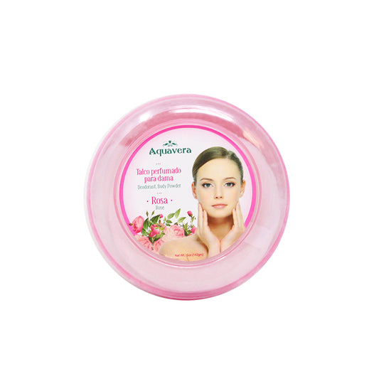 Talco Perfumado Para Damas Rosas