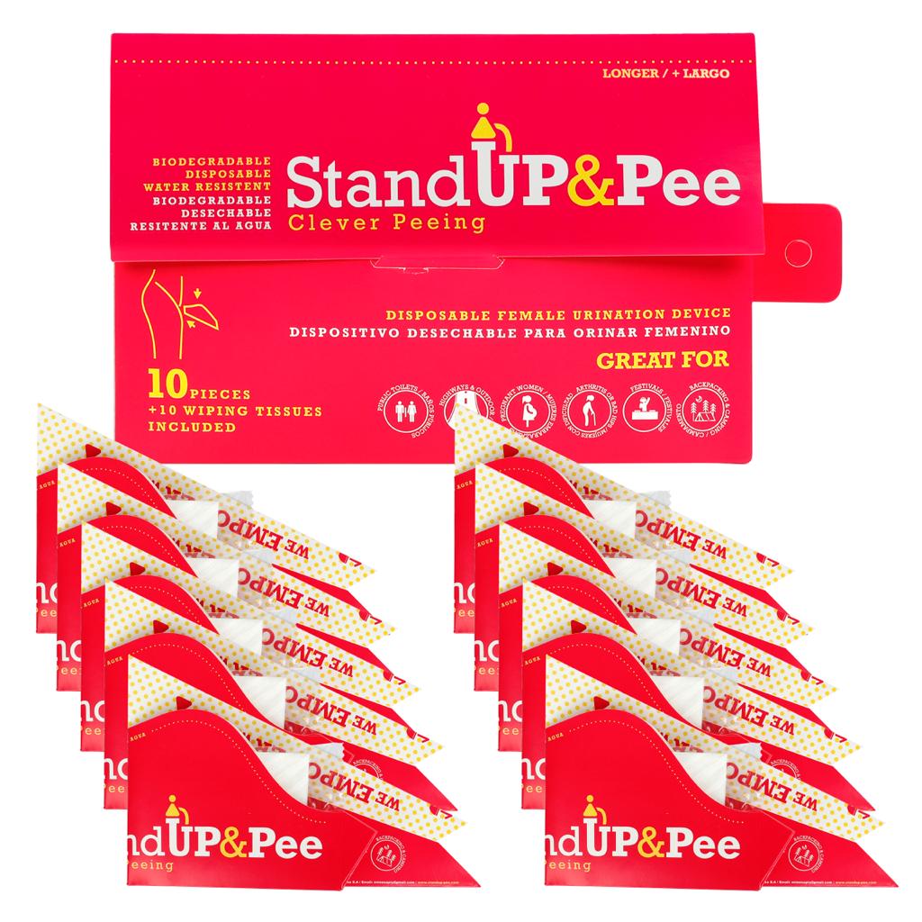 StandUp&Pee - Dispositivo Desechable para Orinar